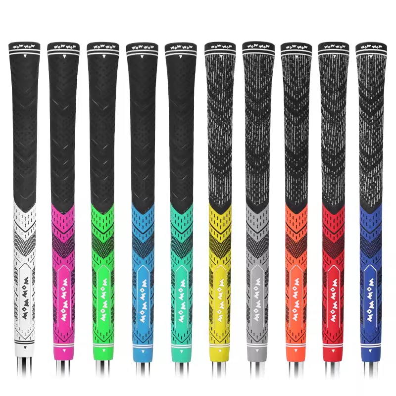 Good Quality Classic Design Rubber Corded Compound Customized Golf Grips