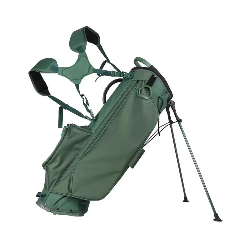 New Design Golf Club Bags Custom Polyester Nylon Golf Bag Portable Lightweight Carry Golf Stand Bag wirh Legs