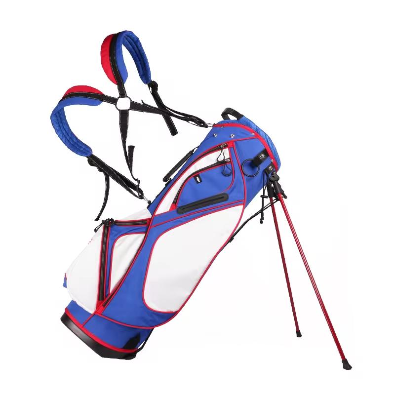 Custom Logo Portable Golf Stand Bag 14 ways Light Weight Golf Stand Nylon Bag Waterproof Golf Bags