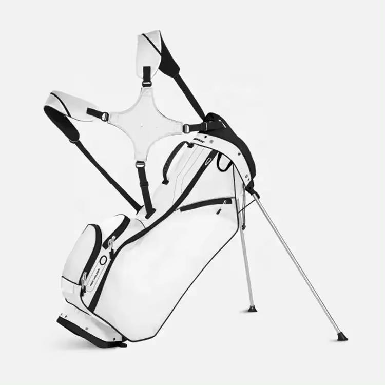 Wholesale Original Factory Custom Design Golf Bags Waterproof OEM ODM White Golf Bag Portable Lightweight Golf Stand Bag