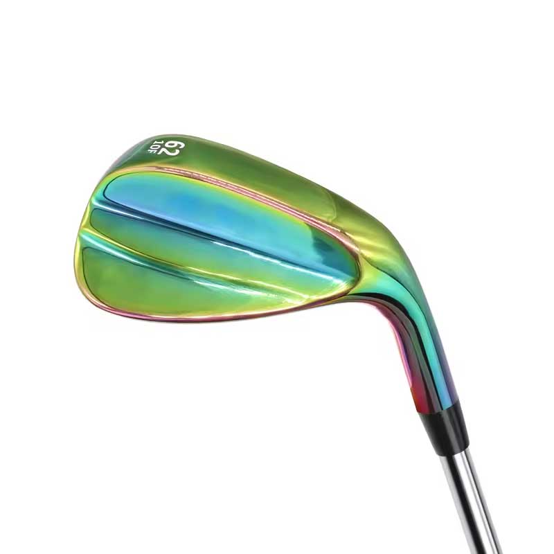 Hot Selling Rainbow PVD Plating Golf Club Wedges Forged Golf Wedge Stainless Steel Golf Wedge club