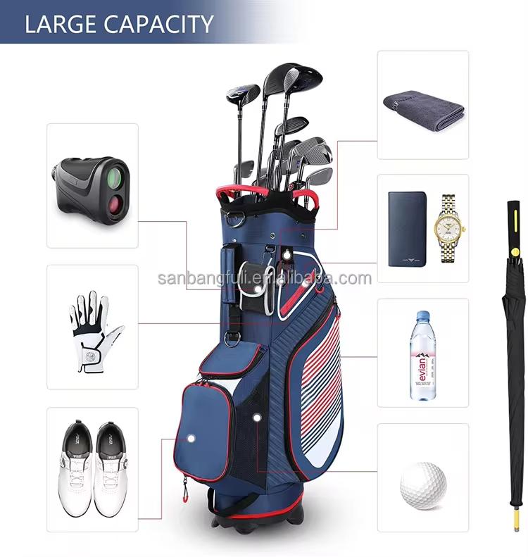 High Quality Golf Bag Polyester Golf Club Bag Golf Stand Bag