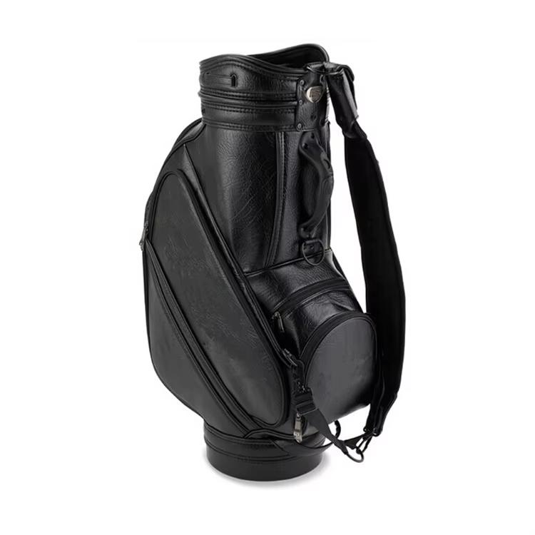 14 Ways Customized All Black PU Golf Bags For Golf Clubs